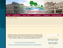 Tablet Screenshot of plymouthin.com